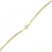 K18YG ダイヤモンド ブレスレット 0.133CT