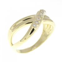 K18YG ダイヤモンド リング 0.20CT