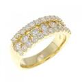 K18YG ダイヤモンド リング 1.00CT