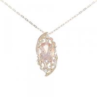 K18PG ベリル ネックレス 5.23CT
