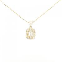 K18YG ダイヤモンド ネックレス 0.328CT