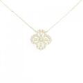 K18YG フラワー ダイヤモンド ネックレス 0.70CT