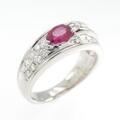 PT ルビー リング 0.41CT
