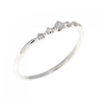 K18WG ダイヤモンド リング 0.02CT