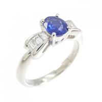 K18YG サファイヤ リング 0.58CT