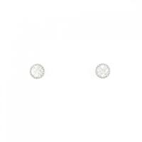 【リメイク】PT/ST ダイヤモンド ピアス 0.214CT 0.228CT F SI1 VG‐GOOD