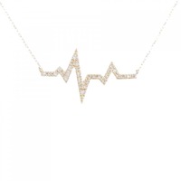 K18YG ダイヤモンド ネックレス