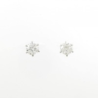 【リメイク】PT ダイヤモンドピアス 0.320CT 0.362CT H I1 GOOD