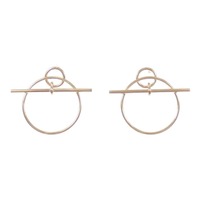 エルメス ループ ピアス