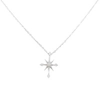 スタージュエリー ダイヤモンド ネックレス 0.04CT