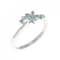 PT フラワー トルマリン リング 0.14CT