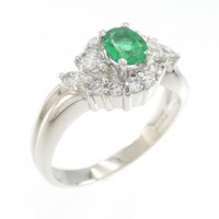 PT エメラルド リング 0.32CT