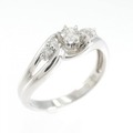 PT ダイヤモンド リング 0.18CT