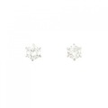 【リメイク】PT/ST ダイヤモンド ピアス 0.414CT 0.446CT F?G I1 VG