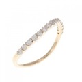 K18PG ダイヤモンド リング 0.30CT