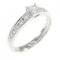 PT ダイヤモンド リング 0.240CT