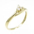 K18YG ダイヤモンド リング 0.07CT