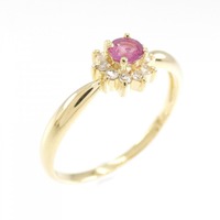 K18YG ルビー リング