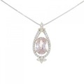 K18WG/K18PG クンツァイト ネックレス 7.88CT