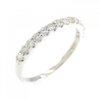 PT ハーフエタニティ ダイヤモンド リング 0.30CT