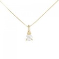 K18YG ダイヤモンド ネックレス 0.317CT