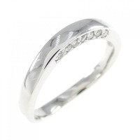 K18WG ダイヤモンド リング 0.07CT