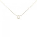 K18YG ダイヤモンド ネックレス 0.16CT