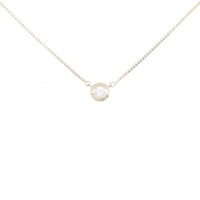 K18YG ダイヤモンド ネックレス 0.16CT