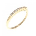 K18YG ダイヤモンド リング 0.16CT