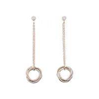 カルティエ トリニティ ピアス