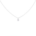 K18WG ダイヤモンド ネックレス 0.342CT