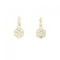 K18YG ダイヤモンド ピアス 1.00CT