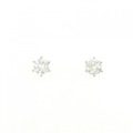 PT ソリティア ダイヤモンド ピアス 0.60CT