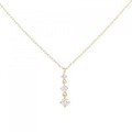 エテ ダイヤモンド ネックレス 0.10CT