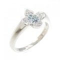 PT フラワー ダイヤモンド リング 0.17CT