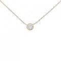 K18YG ダイヤモンド ネックレス 0.26CT