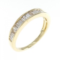 K18YG ダイヤモンド リング 0.40CT