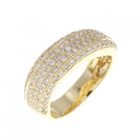 K18YG ダイヤモンド リング 1.15CT