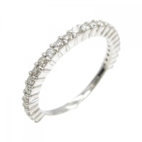 PT ハーフエタニティ ダイヤモンド リング 0.50CT