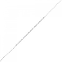 K18WG ダイヤモンド ブレスレット 0.30CT