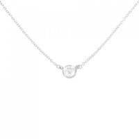 ティファニー バイザヤード ネックレス 0.29CT F VS1 EXT