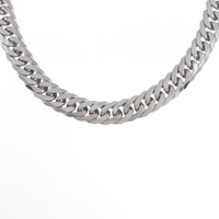 K18WG チェーンネックレス 55cm