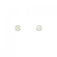PT ソリティア ダイヤモンド ピアス 0.30CT