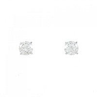 カルティエ 1895 ピアス 0.30CT 0.31CT E VVS2 3EXT