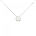 【リメイク】PT ダイヤモンド ネックレス 0.236CT G SI1 EXT H&C