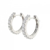 【新品】PT ダイヤモンド ピアス 1.001CT