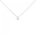 【リメイク】K18PG ダイヤモンド ネックレス 0.215CT E SI2 EXT