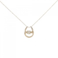 K18PG ダイヤモンド ネックレス 0.08CT