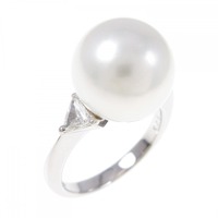 PT 白蝶パール リング 11.2mm