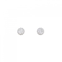【リメイク】PT/ST ダイヤモンド ピアス 0.314CT 0.325CT E SI1 VG